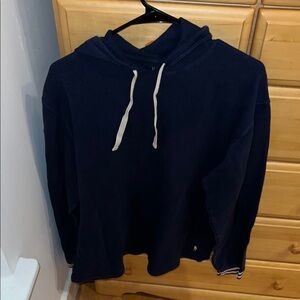 Navy Blue Polo by Ralph Lauren Hoodie with Drawstrings